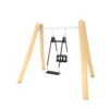 Huśtawka drewniana dziecko- rodzic ROBINIA RB0520 — ujęcie 2