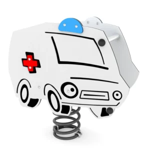 Sprężynowiec/ bujak samochód ambulans SPRING 0632