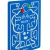 Panel edukacyjny niebieski typu Race 740x990mm. Napis ENG — ujęcie 2