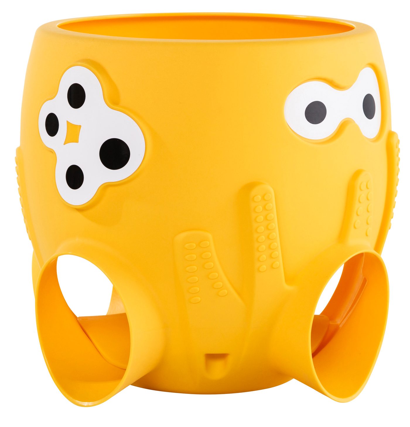 Chwytak piłek model Octopus. Kolor żółty. Korona