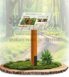 Stelażyk do tablic gatunkowych SD01 — Nowa Strefa