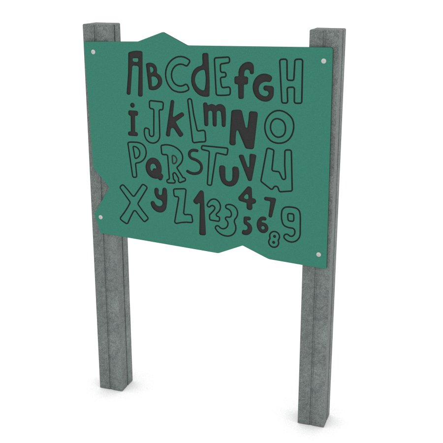 Tablica manipulacyjna alfabet Recycled RC1476 — Nowa Strefa