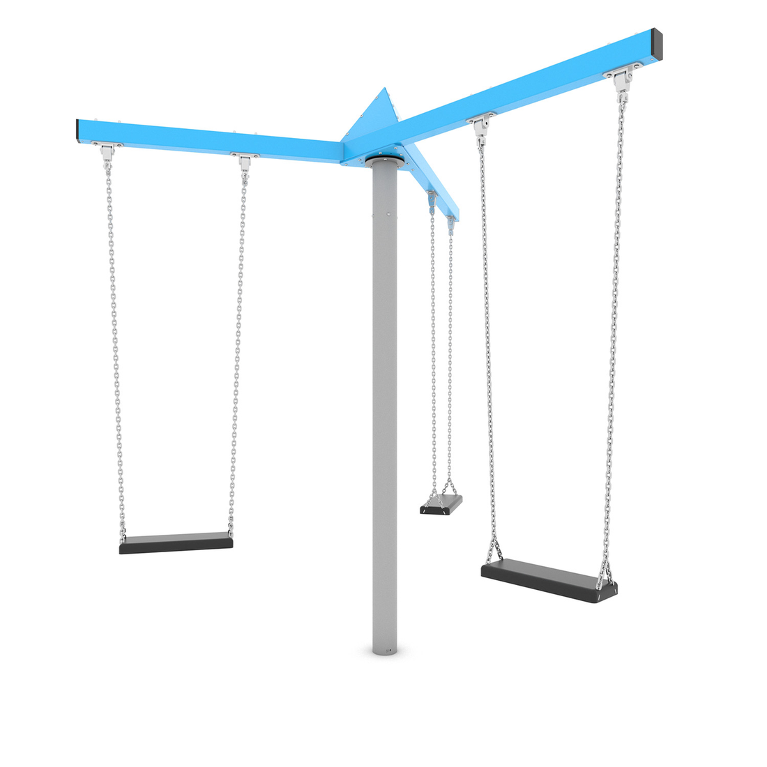 Huśtawka potrójna wielostanowiskowa SWING ST0519 R1R1R1