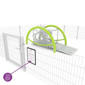 Huśtawka integracyjna dla wózków SWING ST0531 — Nowa Strefa