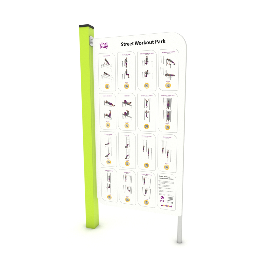Urządzenie sprawnościowe WORKOUT 2399 — Nowa Strefa