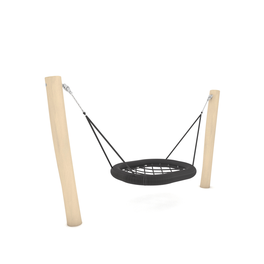 Huśtawka drewniana bocianie gniazdo ROBINIA RB0513 — Nowa Strefa