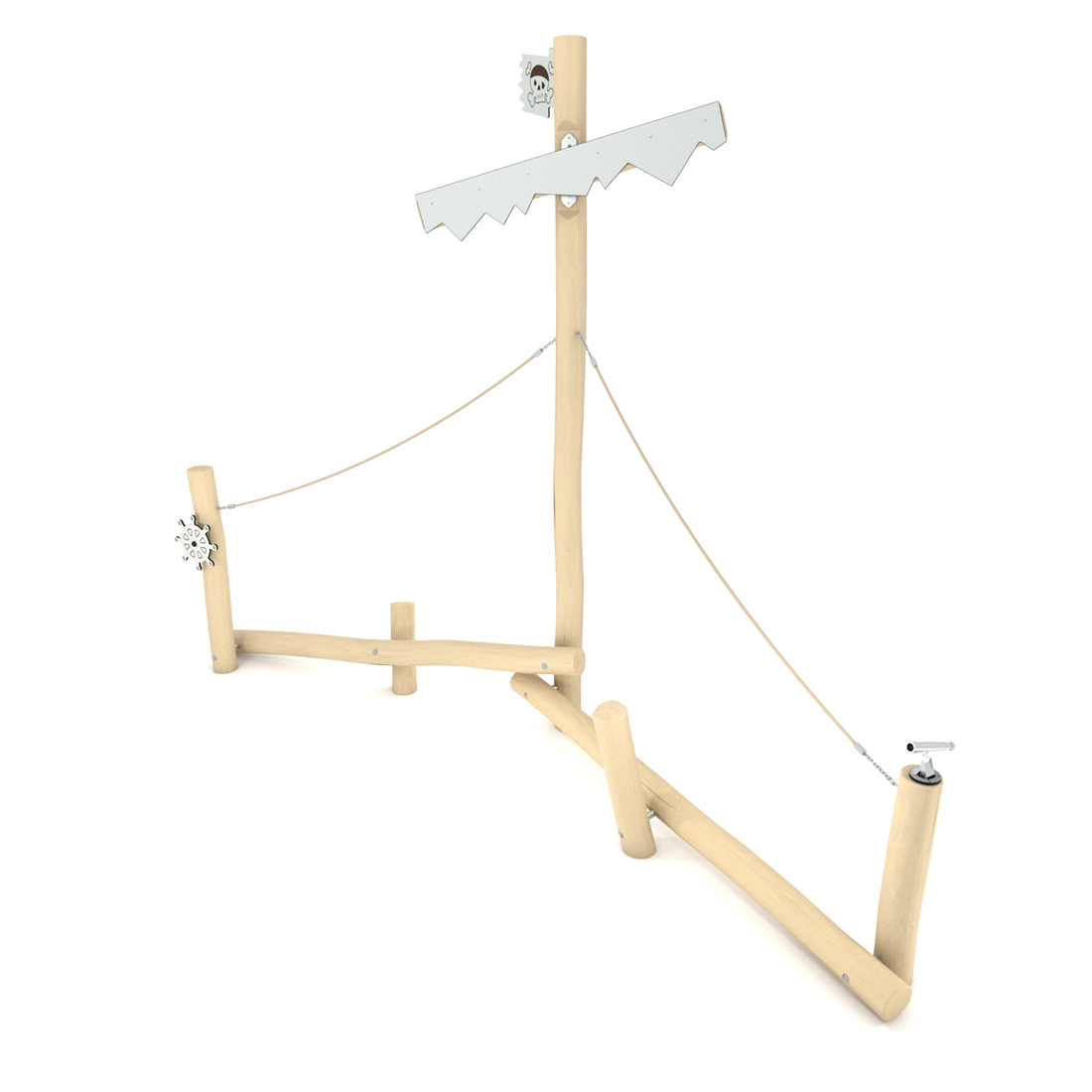Zestaw zabawowy statek ROBINIA RB1231