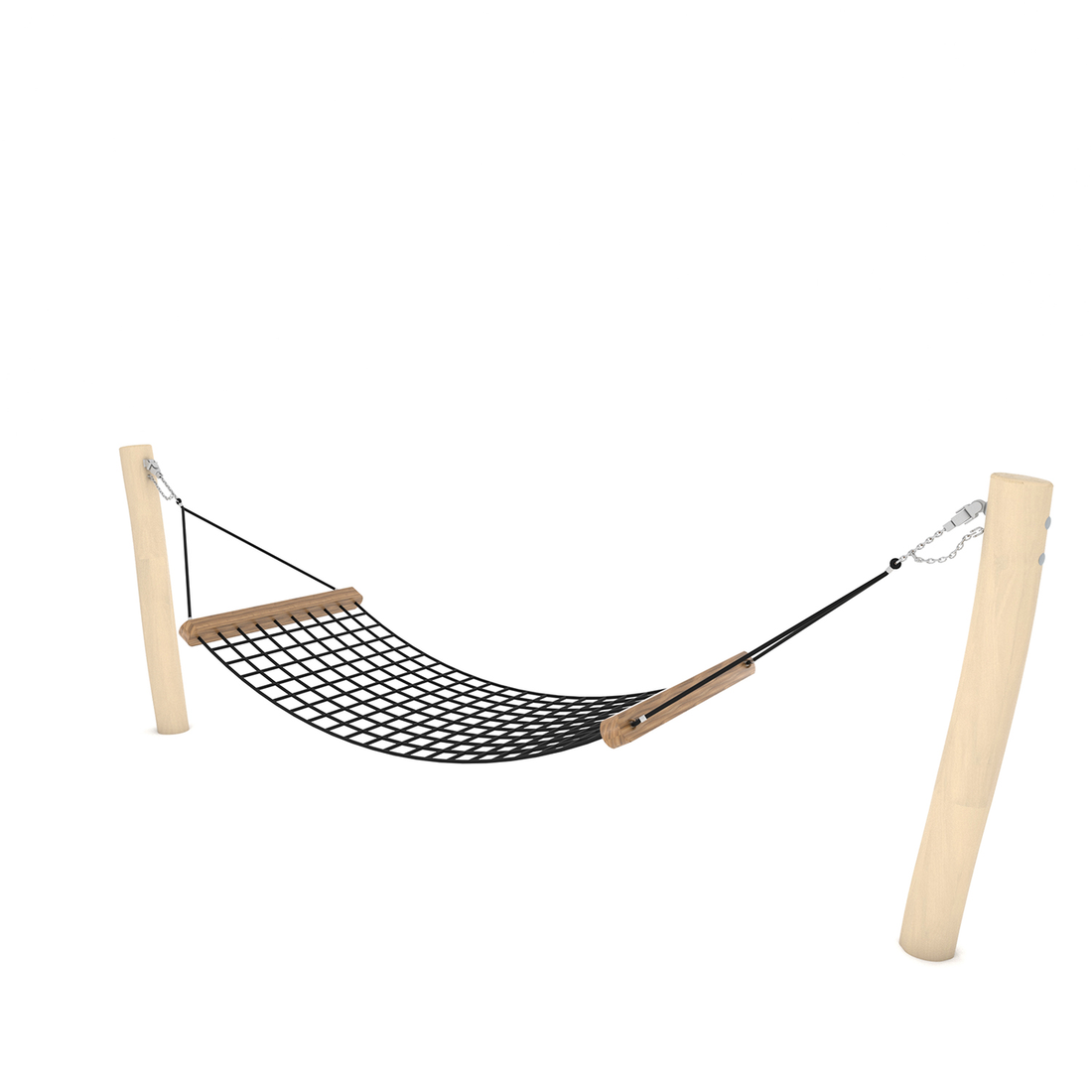 Hamak na drewnianych słupach ROBINIA RB1347