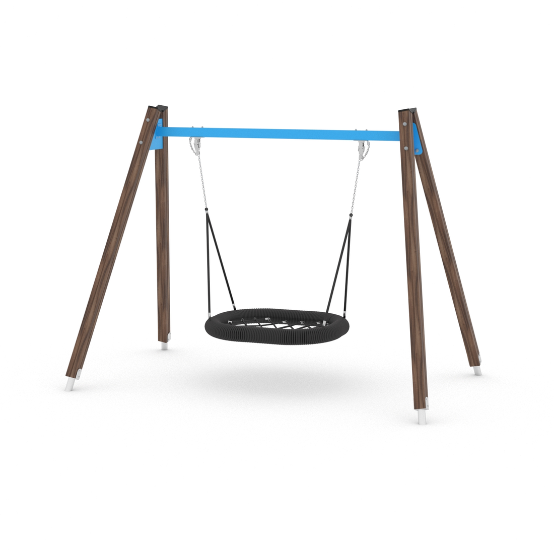 Huśtawka drewniana bocianie gniazdo SWING WD1423-1 — Nowa Strefa