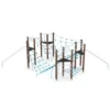 Zestaw sprawnościowy drewniany WOODEN WD1453 — ujęcie 2