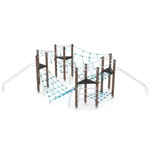 Zestaw sprawnościowy drewniany WOODEN WD1453 — Nowa Strefa