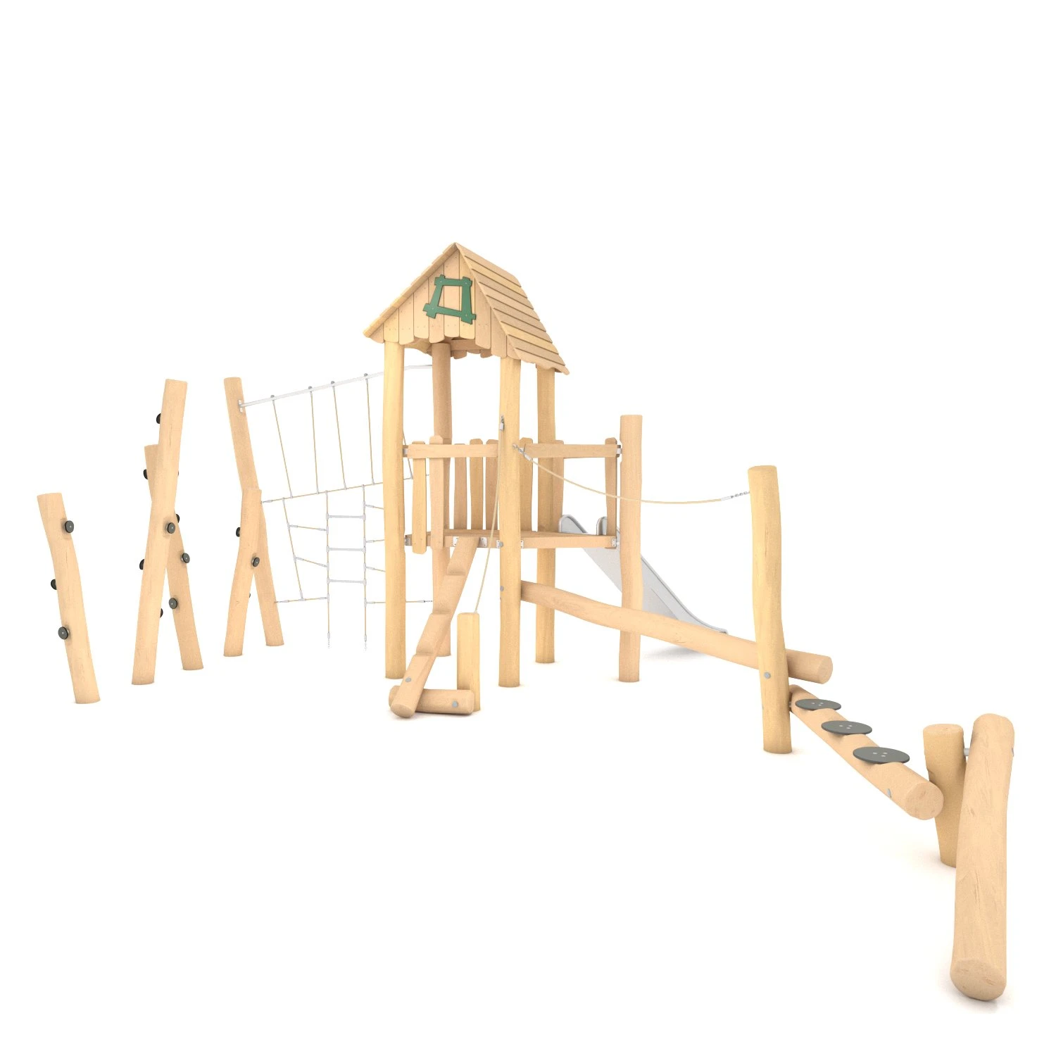 Zestaw zabawowy drewniany ROBINIA RB1216
