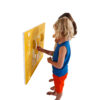 Panel edukacyjny żółty typu Matching pairs 735x585mm. Napisy ENG — ujęcie 2