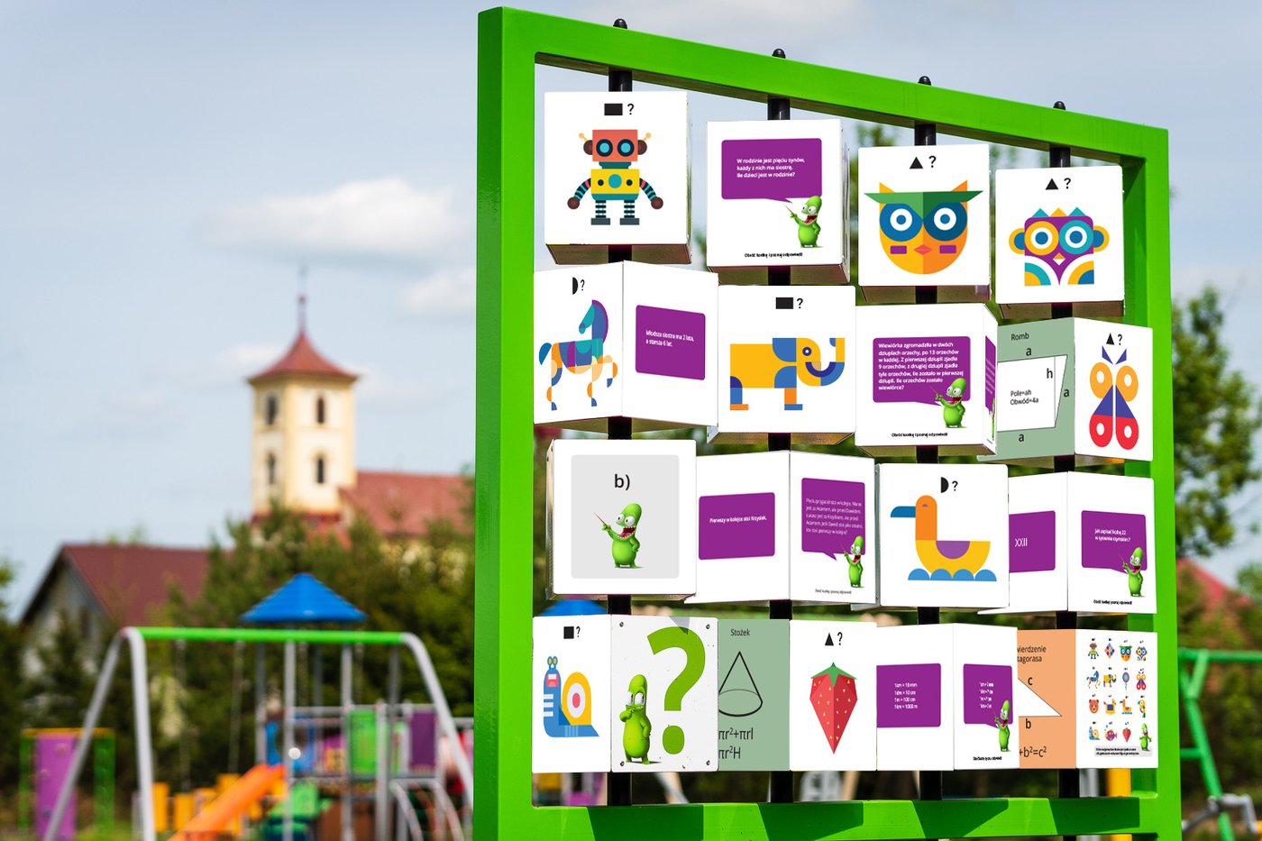 Gra edukacyjna Mat-memory