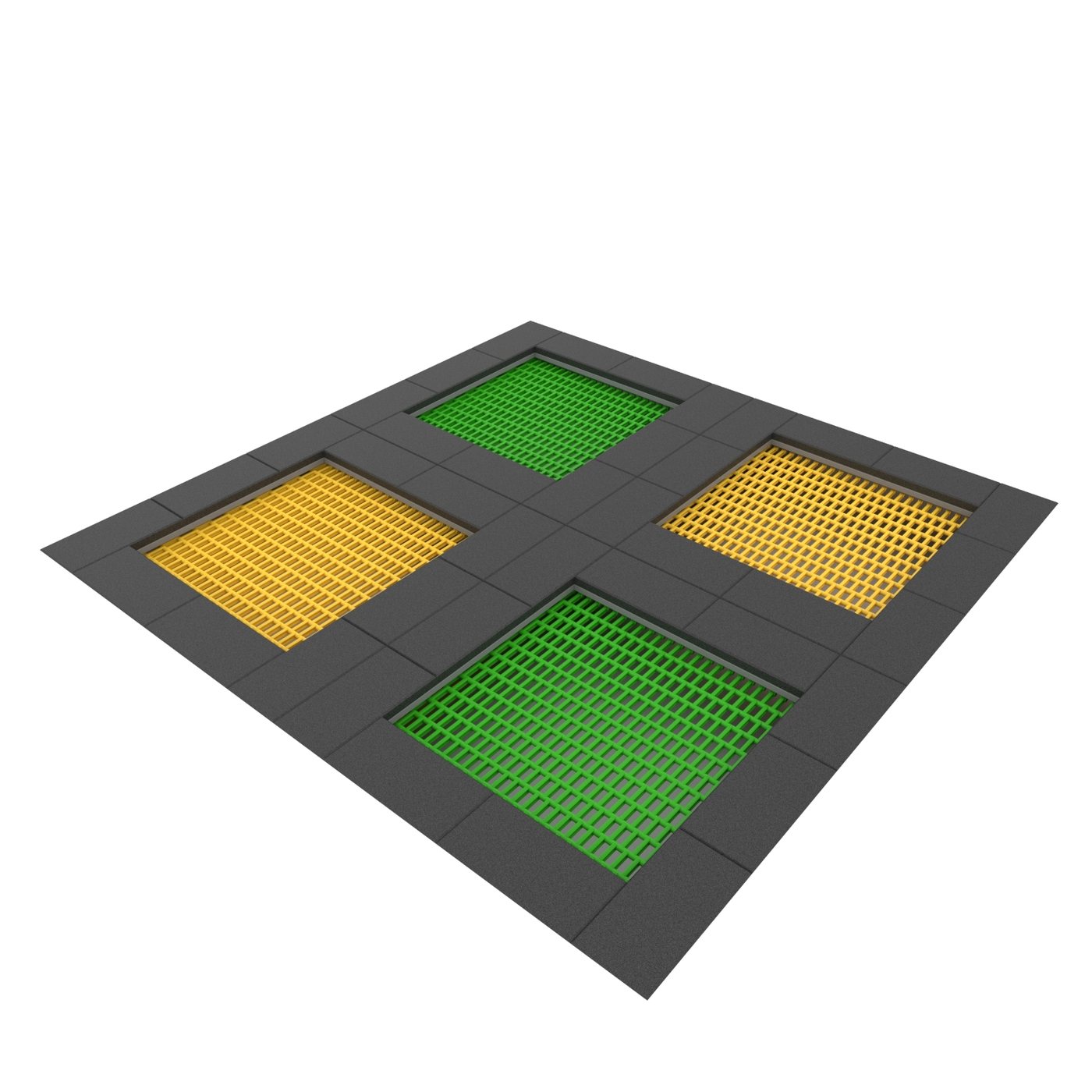 Zestaw trampolin JUMPOO 2220