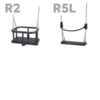 Huśtawka drewniana wielostanowiskowa ROBINIA RB0515 — ujęcie 4