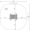 Urządzenie zabawowe tuba drewniana ROBINIA RB1270 — ujęcie 3