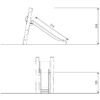 Zjeżdżalnia drewniana 120 cm ROBINIA RB1292 — ujęcie 4