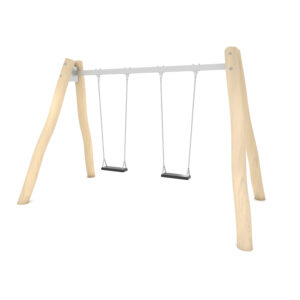 Huśtawka podwójna drewniana ROBINIA RB1422 R1R1