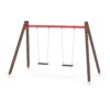 Huśtawka drewniana podwójna SWING WD1422-1 — ujęcie 2
