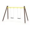Huśtawka drewniana podwójna SWING WD1422-1 — ujęcie 5