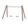 Huśtawka drewniana podwójna SWING WD1422-1 — ujęcie 6