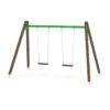 Huśtawka drewniana podwójna SWING WD1422-1 — ujęcie 7