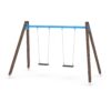 Huśtawka drewniana podwójna SWING WD1422-1 — ujęcie 9
