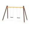 Huśtawka drewniana podwójna SWING WD1422-1 — ujęcie 10