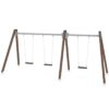 Huśtawka drewniana potrójna SWING WD1491 — ujęcie 10