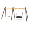 Huśtawka drewniana podwójna bocianie gniazdo SWING WD1492 R6R1 — ujęcie 8