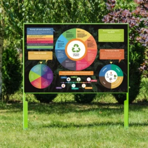 Tablica edukcyjna Cykl życia produktu