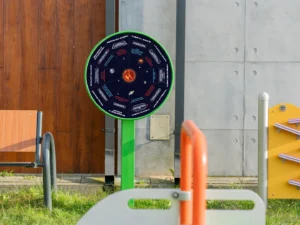 Koło edukacyjne o kosmosie